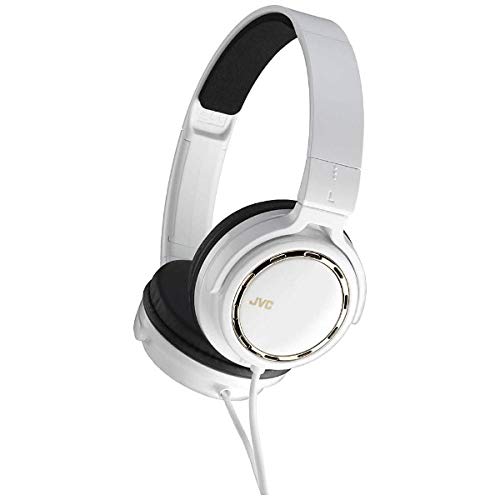 Amazon.co.jp: JVC マイク/コントロール付 ヘッドホン（ホワイト） HA